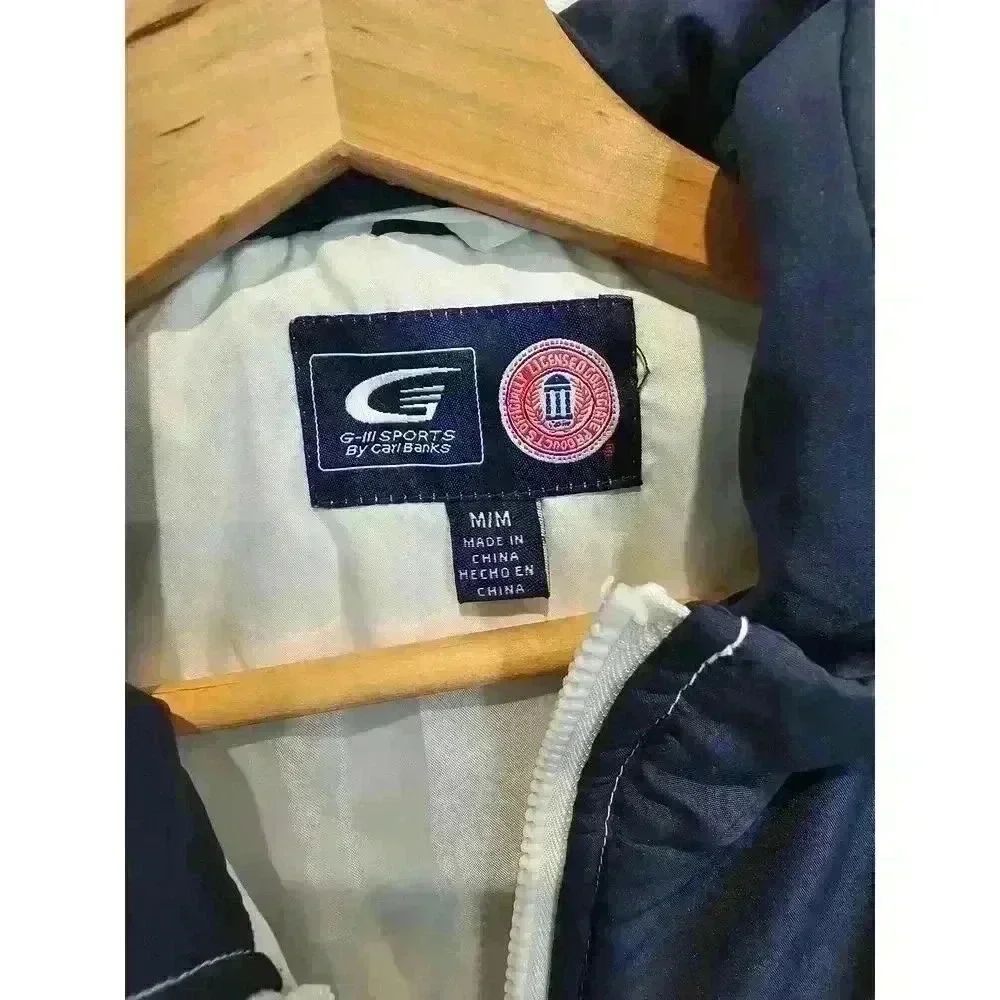 Illinois white puffer jacket sz Medium